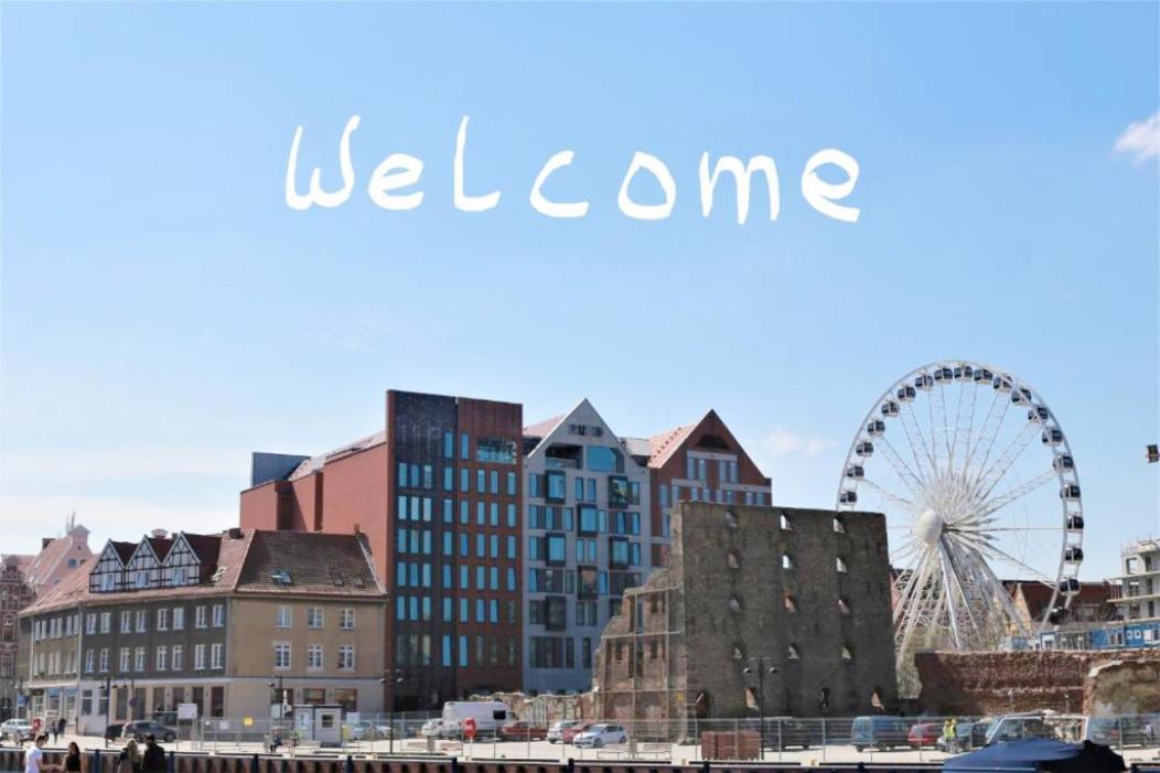 Nowe Mieszkanie W Riverside W Centrum Starego Miasta II Z Parkingiem 格但斯克 外观 照片