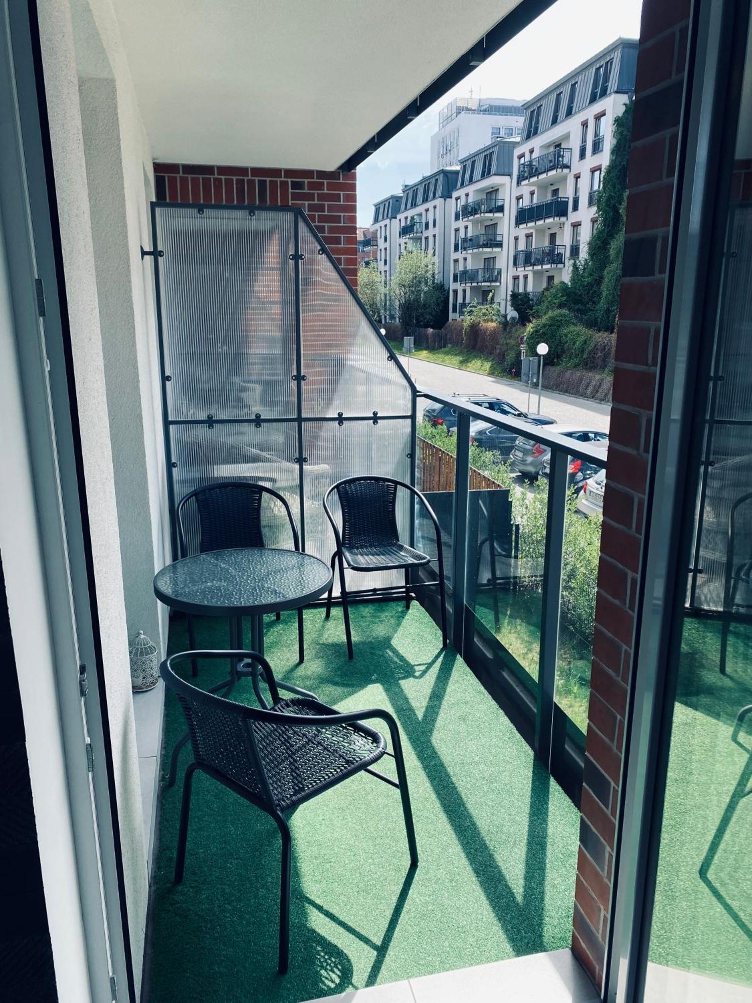 Nowe Mieszkanie W Riverside W Centrum Starego Miasta II Z Parkingiem 格但斯克 外观 照片